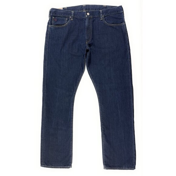 Polo Ralph Lauren Jeans 625 Varick Slim Size 38x32 Distressed Denim - Picture 5 of 10